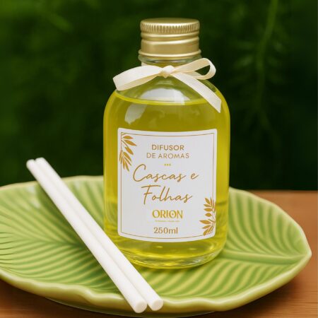Difusor de Ambiente - Cascas e Folhas - 250ml