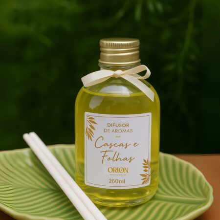 Difusor de Ambiente - CASCAS E FOLHAS 250ml -  Frasco PET